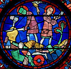 Vitrail de Charlemagne - Chartres