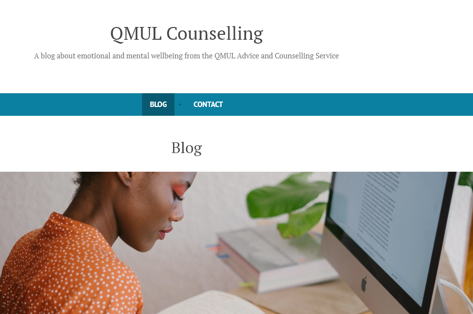 qmul counselling screenshot