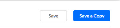 Save a copy button