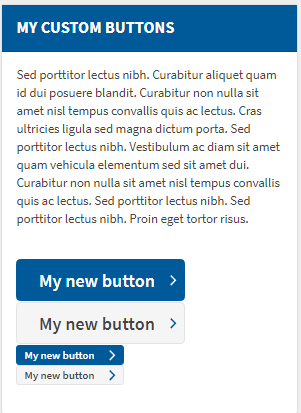 An image of large and small buttons