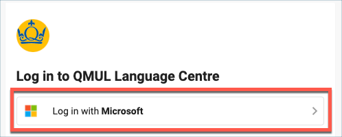 Log in window showing 'Log in with Microsoft'.