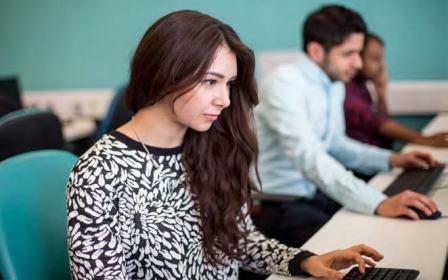 Students in a Computing Lab